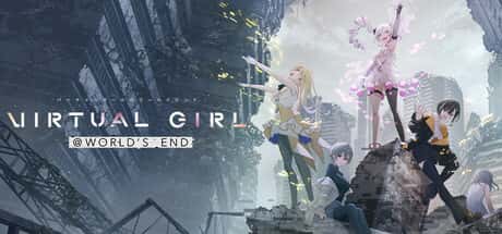 拟女孩：世界尽头 虚拟女友 @ 世界末日 VIRTUAL GIRL WORLD'S END插画